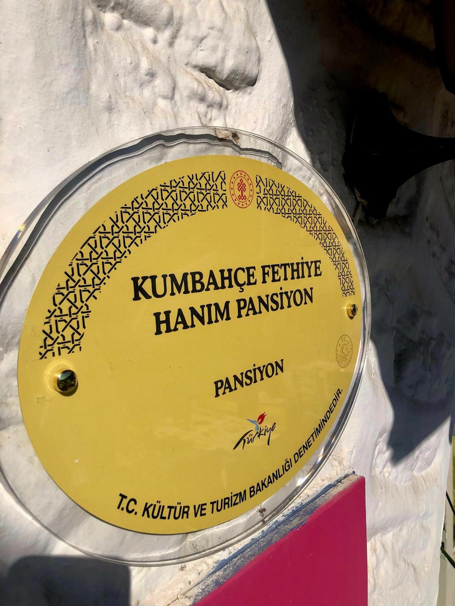 Kumbahce Fethiye Hanim Pansiyon Bodrum Dış mekan fotoğraf